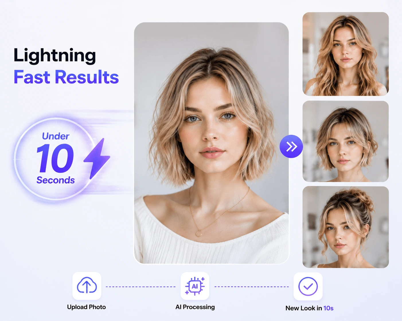 Free Virtual Hairstyle Try-On in Seconds