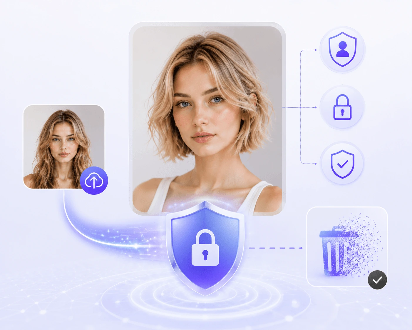 Private AI Hair Makeover Tool